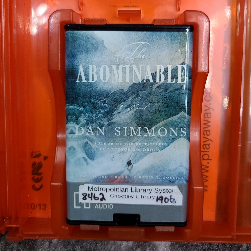 THE ABOMINABLE By Dan Simmons Fiction Playaway Audio Book Novel